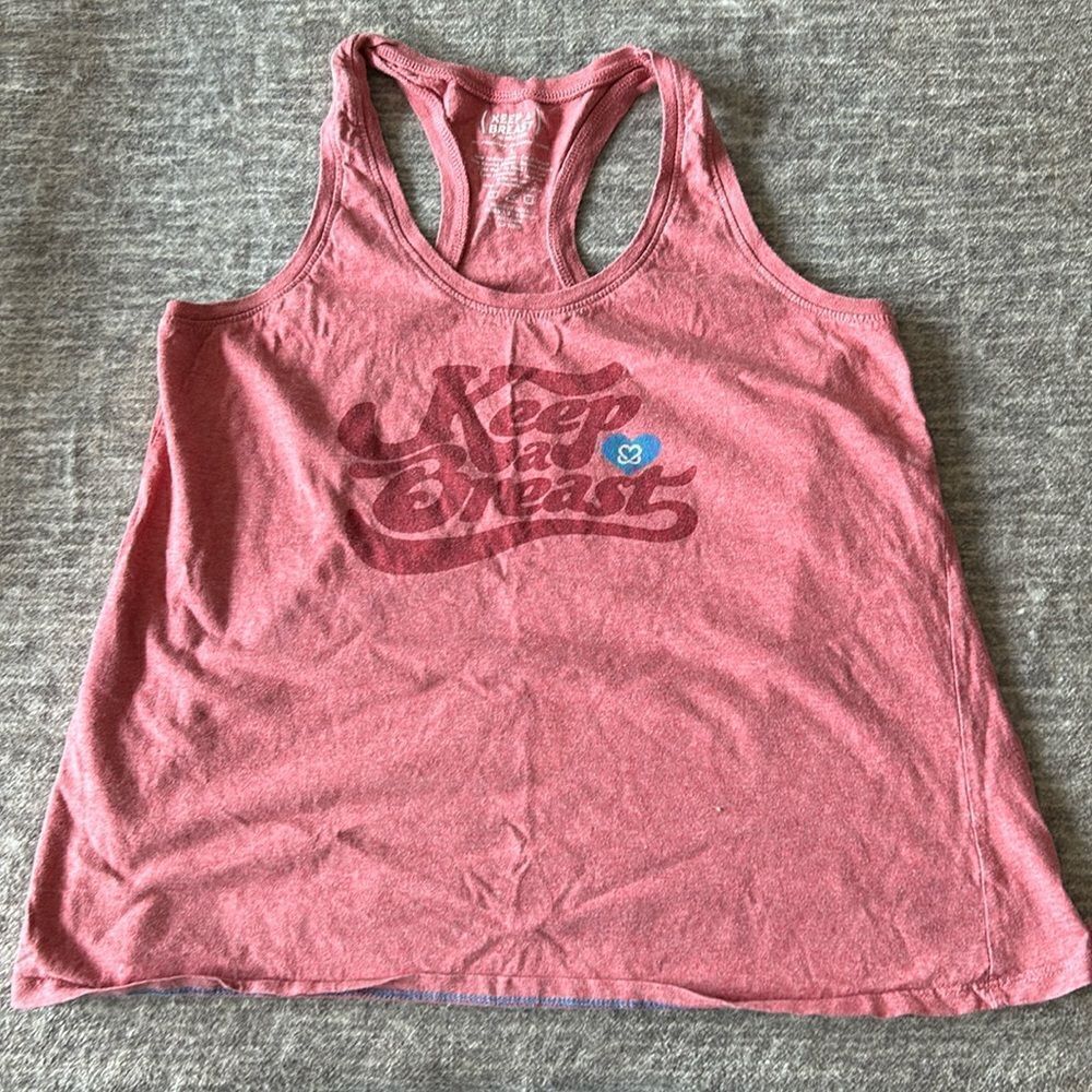 Keep a breast foundation tank